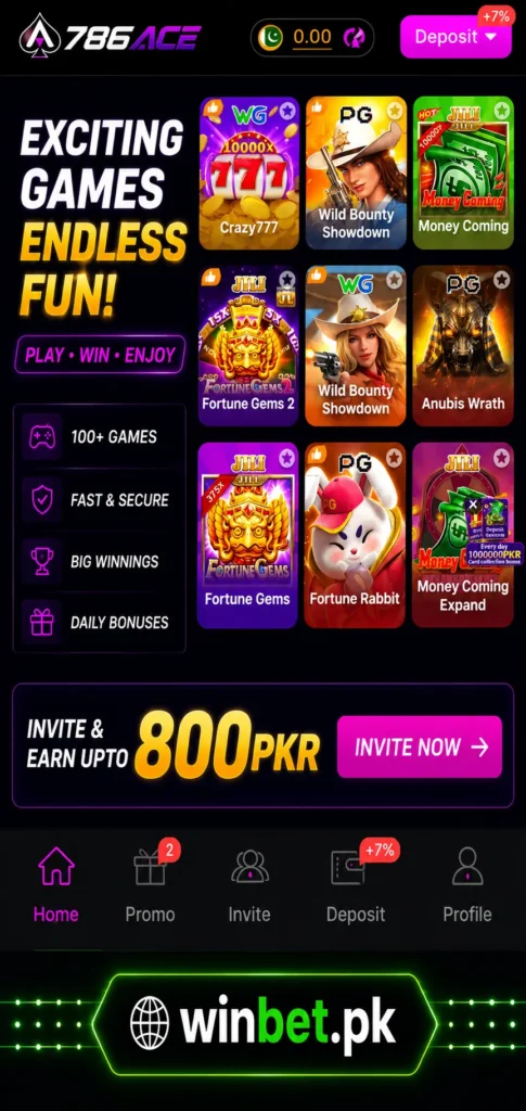 786Ace Best Earning Game.