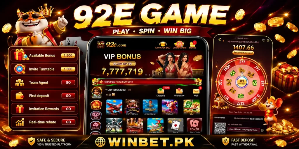 92E Game Download For Android.