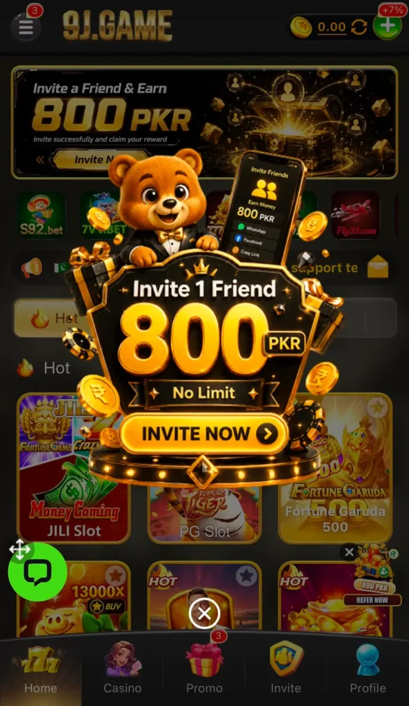 9J Game is the best earning platform in pakistan.