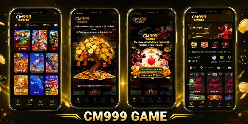 CM999 Game Download APK Latest Earning App In Pakistan.