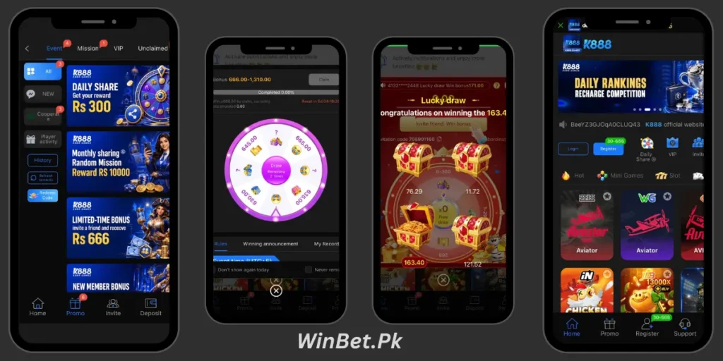 K888 Game Download is the latest earning platform in pakistan.
