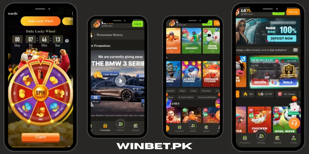 LG789 Game Is the latest Mobile gaming platform in Pakistan.