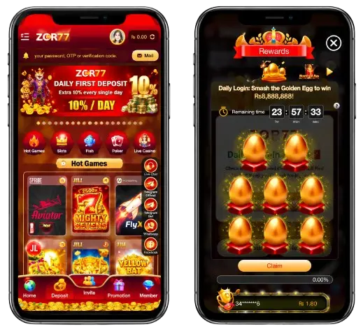 Zor77 Game Login and Earn Money.
